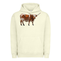 Pigment Pistachio longhorn Urban Hoodie - RanaPortraitStore