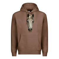 Chestnut horse head Premium Hoodie - RanaPortraitStore