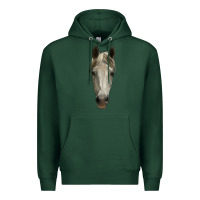 Sports Green horse head Premium Hoodie - RanaPortraitStore