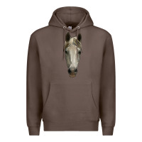 Coffee horse head Premium Hoodie - RanaPortraitStore