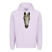 Lilac horse head Premium Hoodie - RanaPortraitStore