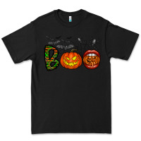 Black boo halloween Premium Tee - CowhideDigitalArt