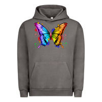 Pigment Tornado rainbow butterfly Urban Hoodie - Zillion Design Studio