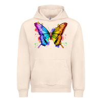 Sandshell rainbow butterfly Urban Hoodie - Zillion Design Studio