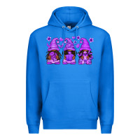 True Royal Domestic Violence Warrior Afro Gnomes Premium Hoodie - texasbilliewilder