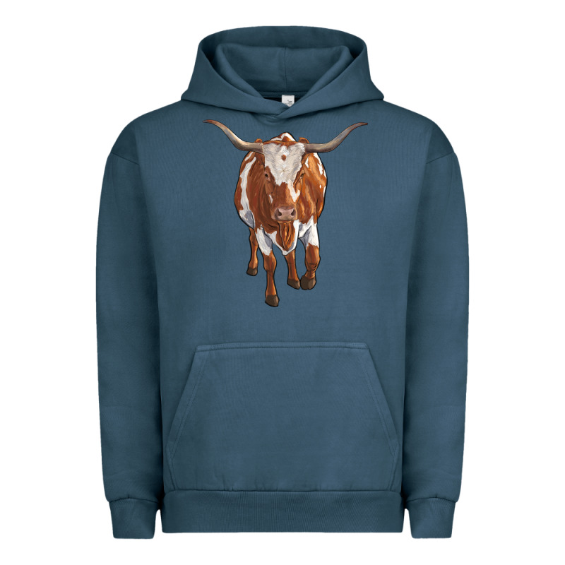 Longhorn Cow Urban Hoodie by RanaPortraitStore | Teevron