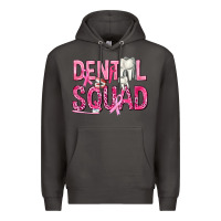 Smoke Dental Squad with Teeth Premium Hoodie - texasbilliewilder