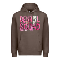 Coffee Dental Squad with Teeth Premium Hoodie - texasbilliewilder