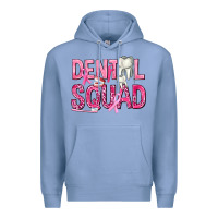 Colony Blue Dental Squad with Teeth Premium Hoodie - texasbilliewilder