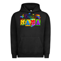 Pigment Black proud mama Urban Hoodie - Zillion Design Studio
