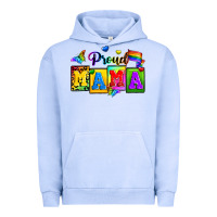 Pigment Grape Ice proud mama Urban Hoodie - Zillion Design Studio