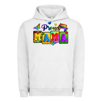 Pigment Lunar Rock proud mama Urban Hoodie - Zillion Design Studio