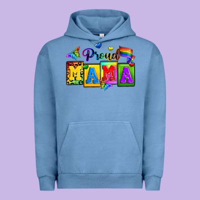 Proud Mama Urban Hoodie Designed By Zillion Design Studio