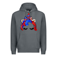 Rock 4th of july unicorn Premium Hoodie - Zillion Design Studio