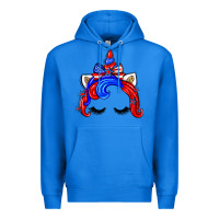 True Royal 4th of july unicorn Premium Hoodie - Zillion Design Studio