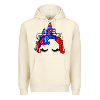 Sandshell 4th of july unicorn Premium Hoodie - Zillion Design Studio