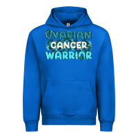 Cobalt Ovarian Cancer Warrior Urban Hoodie - texasbilliewilder