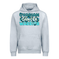 Heather Grey Ovarian Cancer Warrior Urban Hoodie - texasbilliewilder