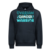 Navy Ovarian Cancer Warrior Urban Hoodie - texasbilliewilder