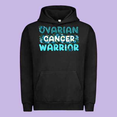 Ovarian Cancer Warrior Urban Hoodie Designed By Texasbilliewilder