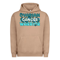 Pigment Burro Ovarian Cancer Warrior Urban Hoodie - texasbilliewilder