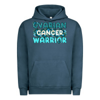 Pigment Midnight Navy Ovarian Cancer Warrior Urban Hoodie - texasbilliewilder