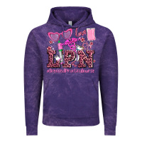Cloud Purple valentines day lpn licensed practical nurse Vintage Hoodie - AdoDesignShop