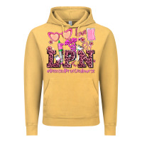 Vintage Mustard valentines day lpn licensed practical nurse Vintage Hoodie - AdoDesignShop