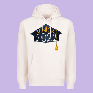 Senior 2022 Graduation Cap Premium Hoodie Designed By Ranaportraitstore