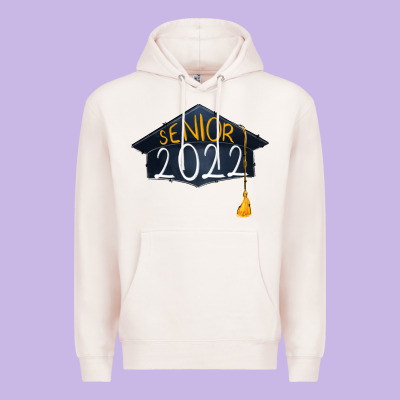 Senior 2022 Graduation Cap Premium Hoodie Designed By Ranaportraitstore