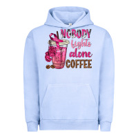 Pigment Grape Ice Nobody Fights Alone Coffee Urban Hoodie - texasbilliewilder