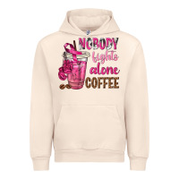 Sandshell Nobody Fights Alone Coffee Urban Hoodie - texasbilliewilder