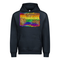 Navy pride background Urban Hoodie - Zillion Design Studio