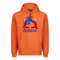Carrot 4th of july 'merica unicorn Premium Hoodie - Zillion Design Studio