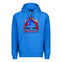True Royal 4th of july 'merica unicorn Premium Hoodie - Zillion Design Studio
