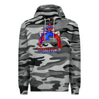 Slate Camo 4th of july 'merica unicorn Premium Hoodie - Zillion Design Studio