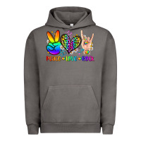 Pigment Tornado peace love rock Urban Hoodie - Zillion Design Studio