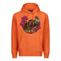 Carrot western serape horseshoe Premium Hoodie - RanaPortraitStore