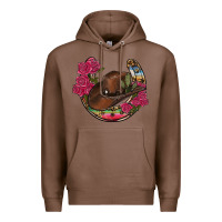 Chestnut western serape horseshoe Premium Hoodie - RanaPortraitStore