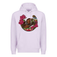 Lilac western serape horseshoe Premium Hoodie - RanaPortraitStore