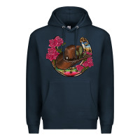 Navy western serape horseshoe Premium Hoodie - RanaPortraitStore
