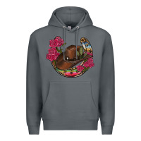 Rock western serape horseshoe Premium Hoodie - RanaPortraitStore