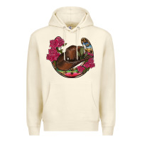 Sandshell western serape horseshoe Premium Hoodie - RanaPortraitStore