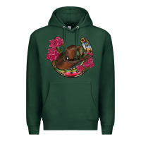 Sports Green western serape horseshoe Premium Hoodie - RanaPortraitStore
