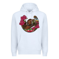 White western serape horseshoe Premium Hoodie - RanaPortraitStore