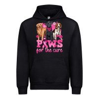 Black Paws For The Cure Urban Hoodie - texasbilliewilder