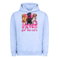 Pigment Grape Ice Paws For The Cure Urban Hoodie - texasbilliewilder