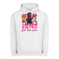 Pigment Lunar Rock Paws For The Cure Urban Hoodie - texasbilliewilder