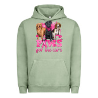 Pigment Oil Green Paws For The Cure Urban Hoodie - texasbilliewilder