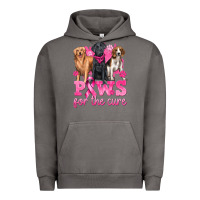 Pigment Tornado Paws For The Cure Urban Hoodie - texasbilliewilder